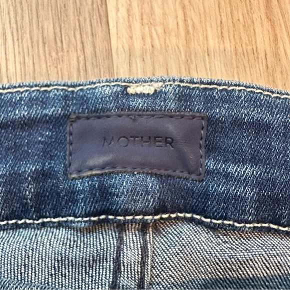 Mother denim The Looker high waisted jeans in Dark Graffiti size 24 women’s - Picture 3 of 8